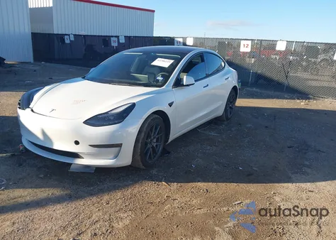 2023 Tesla Model 3 Rear-Wheel Drive from USA, damaged, VIN 5YJ3E1EA4PF447853